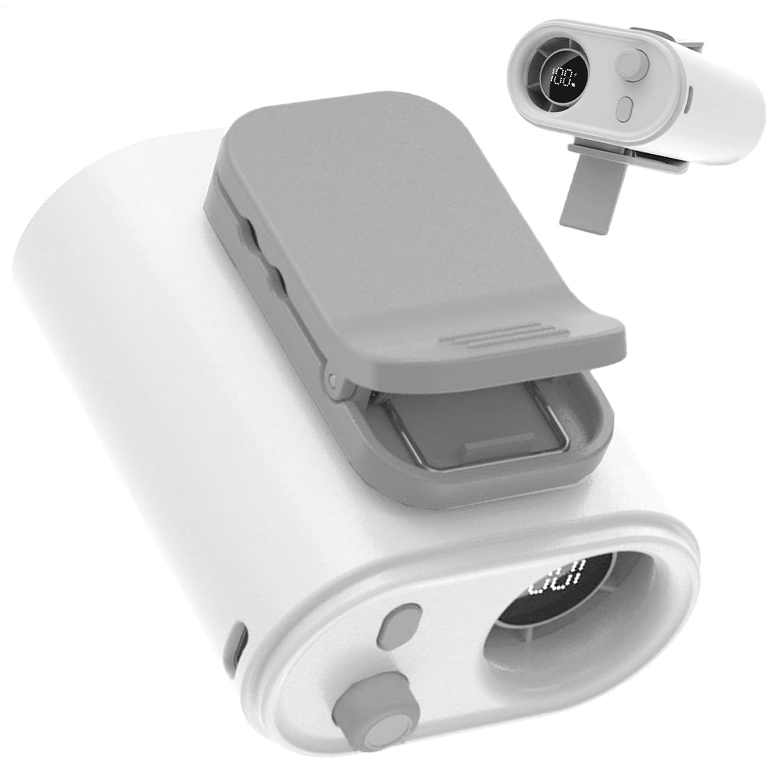 Mini ventilateur de refroidissement à piles contre la chaleur de bureau