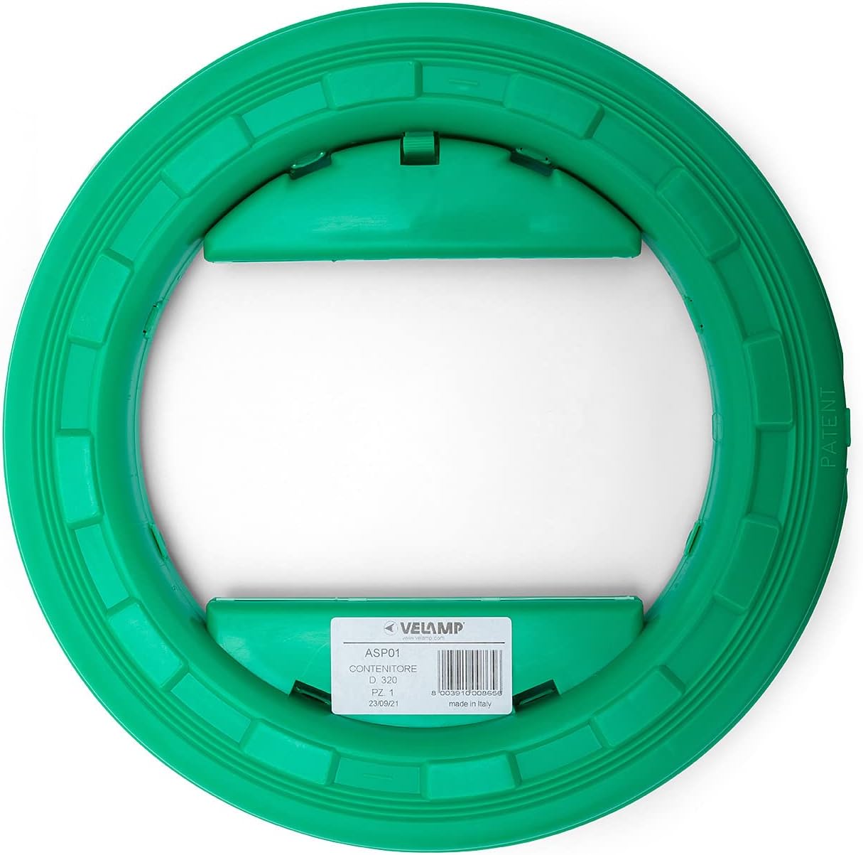 STAK ASP01 Plastic Holder Container Ø320mm. for Cable Pulling fishtapes from 5 to 30 Meters, Green