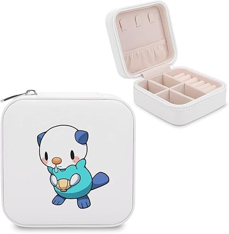 Amazon ポケモン ミジュマル ジュエリー収納ボックス ジュエリー収納 収納ケース アクセサリー収納 小物入れ ビーズ ピアス ネックレス 指輪 イヤリング収納 女性 レディース 大容量 防塵 かわいい おしゃれ 人気 グッズ キャラクター シンプル 贈り物 ジュエリー収納