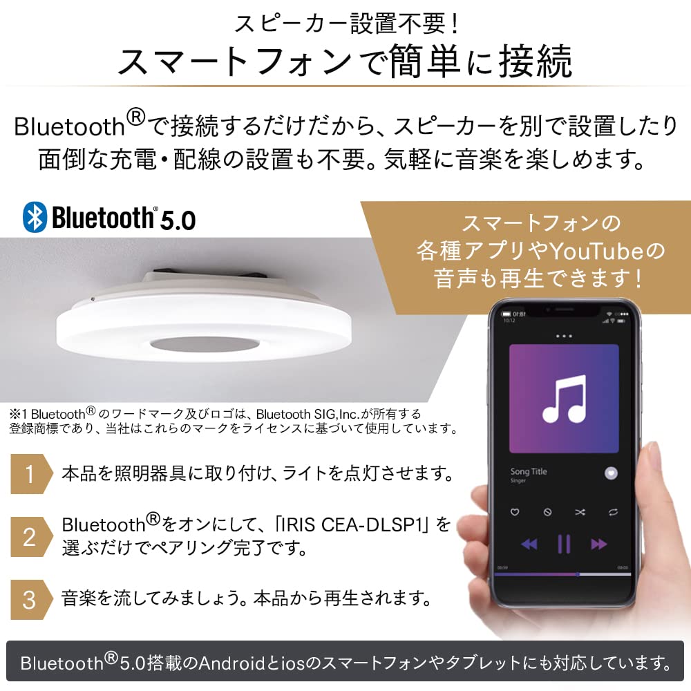 Amazon | 【節電対策】 アイリスオーヤマ LEDシーリングライト