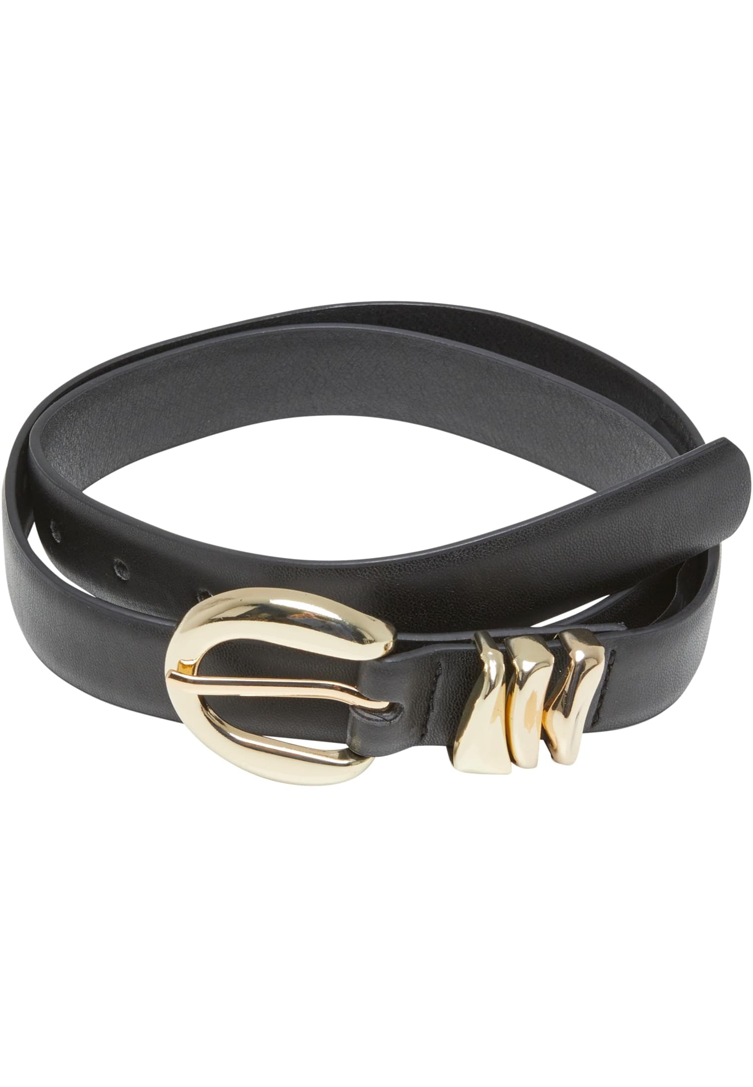 Urban Classics Damen Gürtel TB7213-Chunky Multiple Loop Synthetic Leather Belt