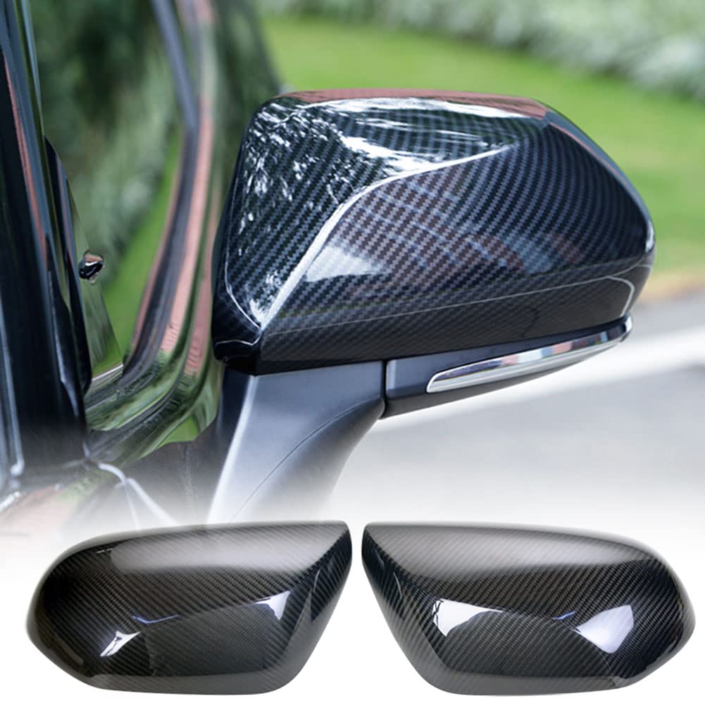 Capuchons de miroir en fibre de carbone sèche pour rétroviseur extérieur Toyota Camry 2018-2021