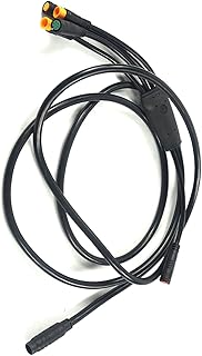 Acessórios de bicicleta elétrica 5 em 1 cabo impermeável de integração de bicicleta elétrica de bicicleta elétrica 132 cm para controlador KT controlador acessórios de bicicleta elétrica