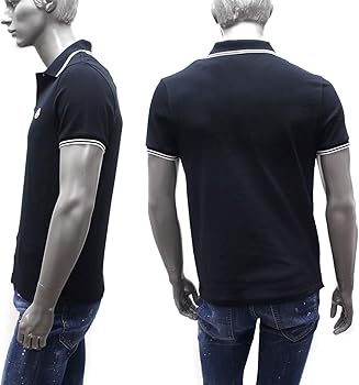 Shelly さま専用 Amazon.co.jp: [モンクレール] 襟袖ライン ポロシャツ【ネイビー