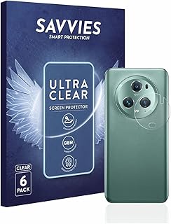 Savvies 6-Pack Screen Protection Film compatible with Honor Magic 5 Pro (ONLY Camera) Screen Protector Ultra Clear [Scratch Proof, Anti Fingerprint]