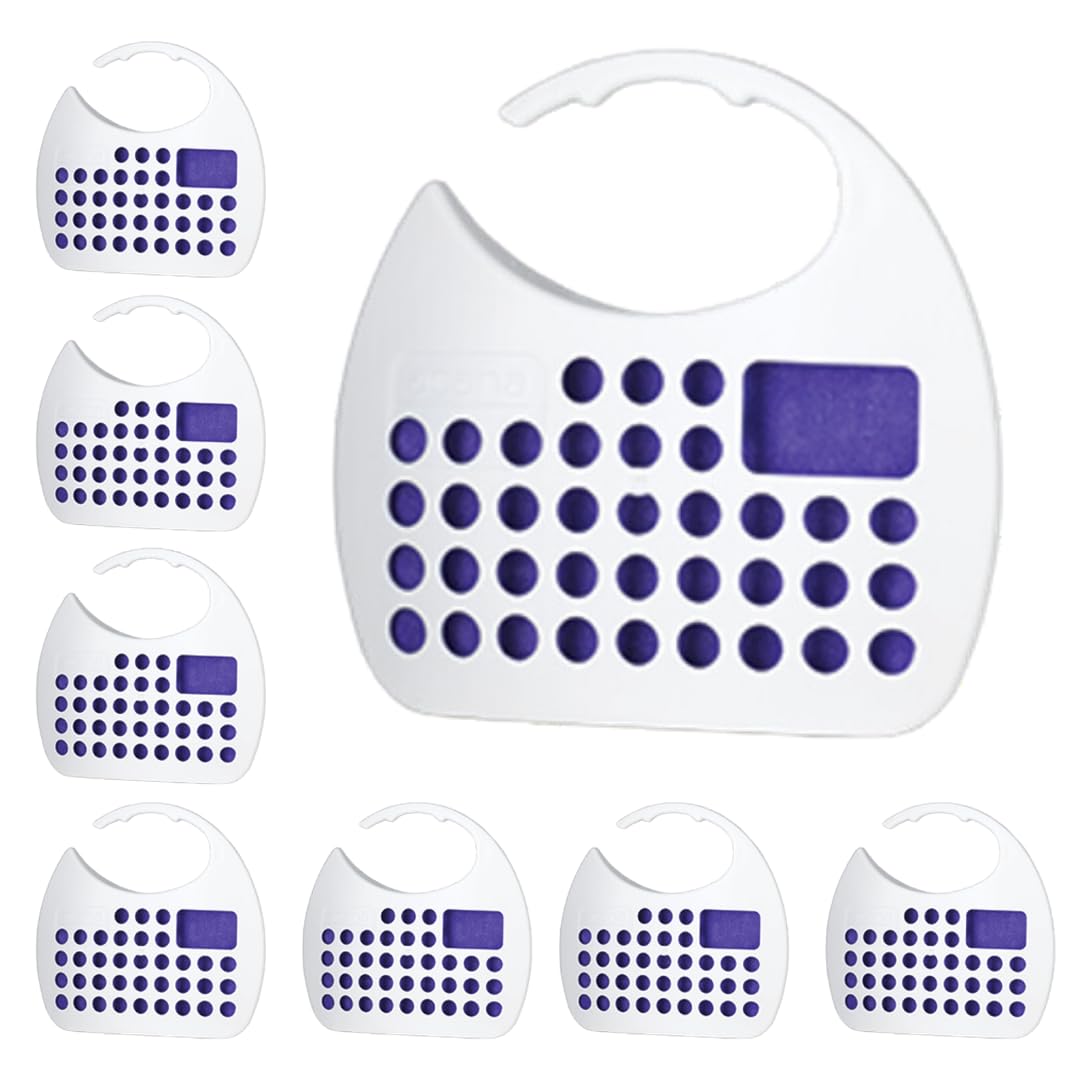 Citystores® 8 Hangers Hanging Moth Repellent For Wardrobes freshener Moth killer Lavender Moth Repellent Moth Balls