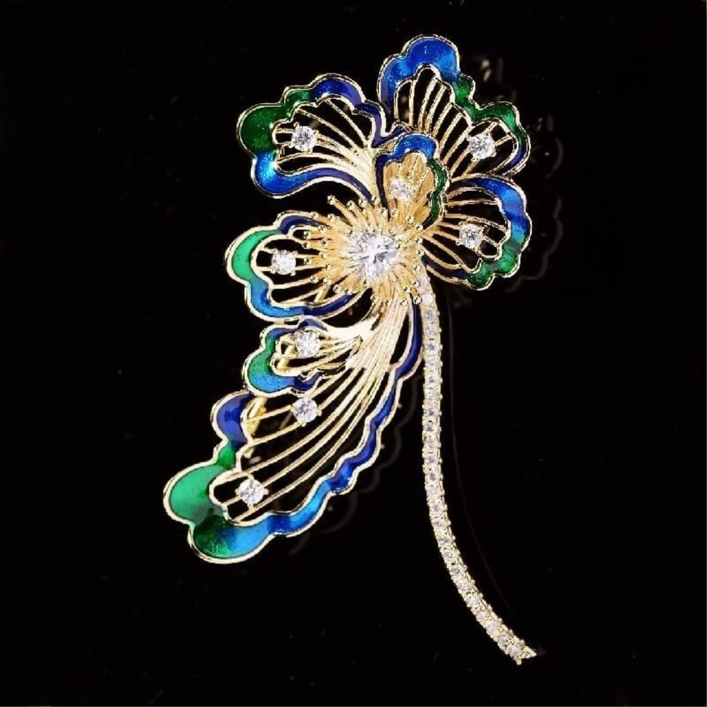 Broschen Pins Bunte Blumenbrosche Elegante Hohle Blumenbroschen Damenkleider Mäntel Schals Zubehör Anstecknadeln Für Damen
