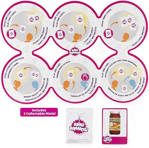 Miniatura 6 de Spin Master 6063724 Surprise Mini Brands Supermarket Race Juego de mesa de 5 piezas con 2 movers coleccionables