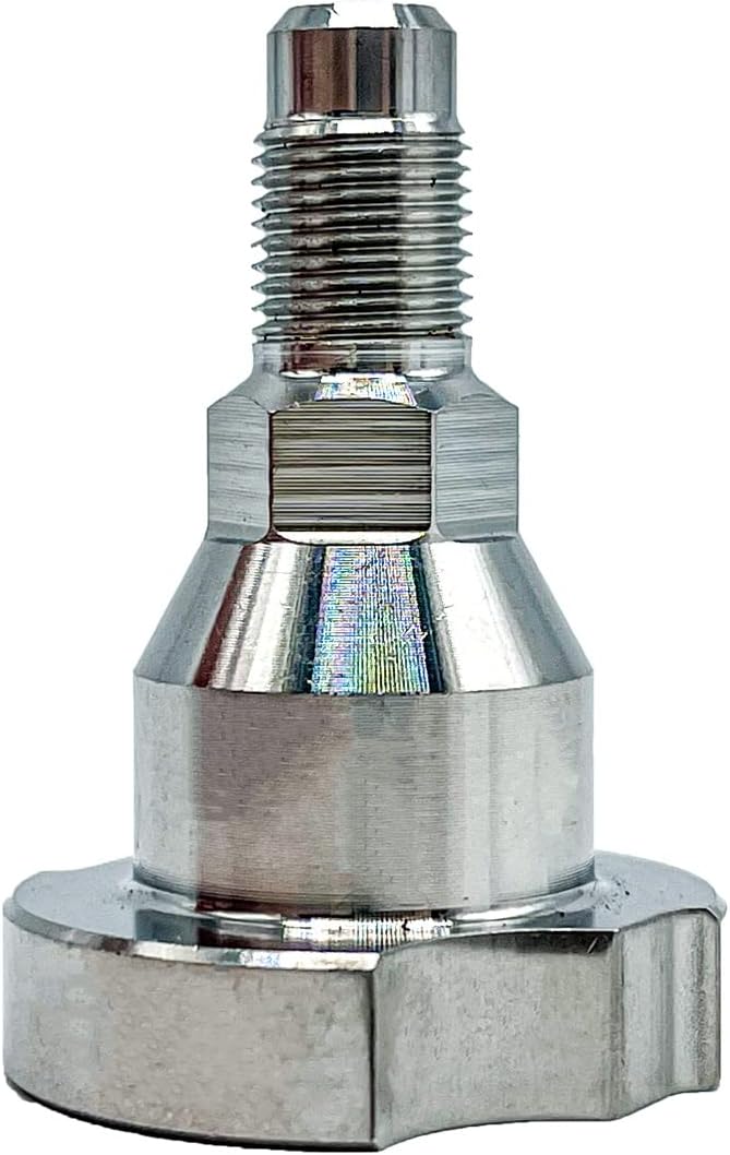 Spray Gun Paint System Stainless Steel Adapter (31) 16127 (Aftermarket) Compatible with 1.0 System Only and the Disposable Spray Gun Cup Liners and Lid System