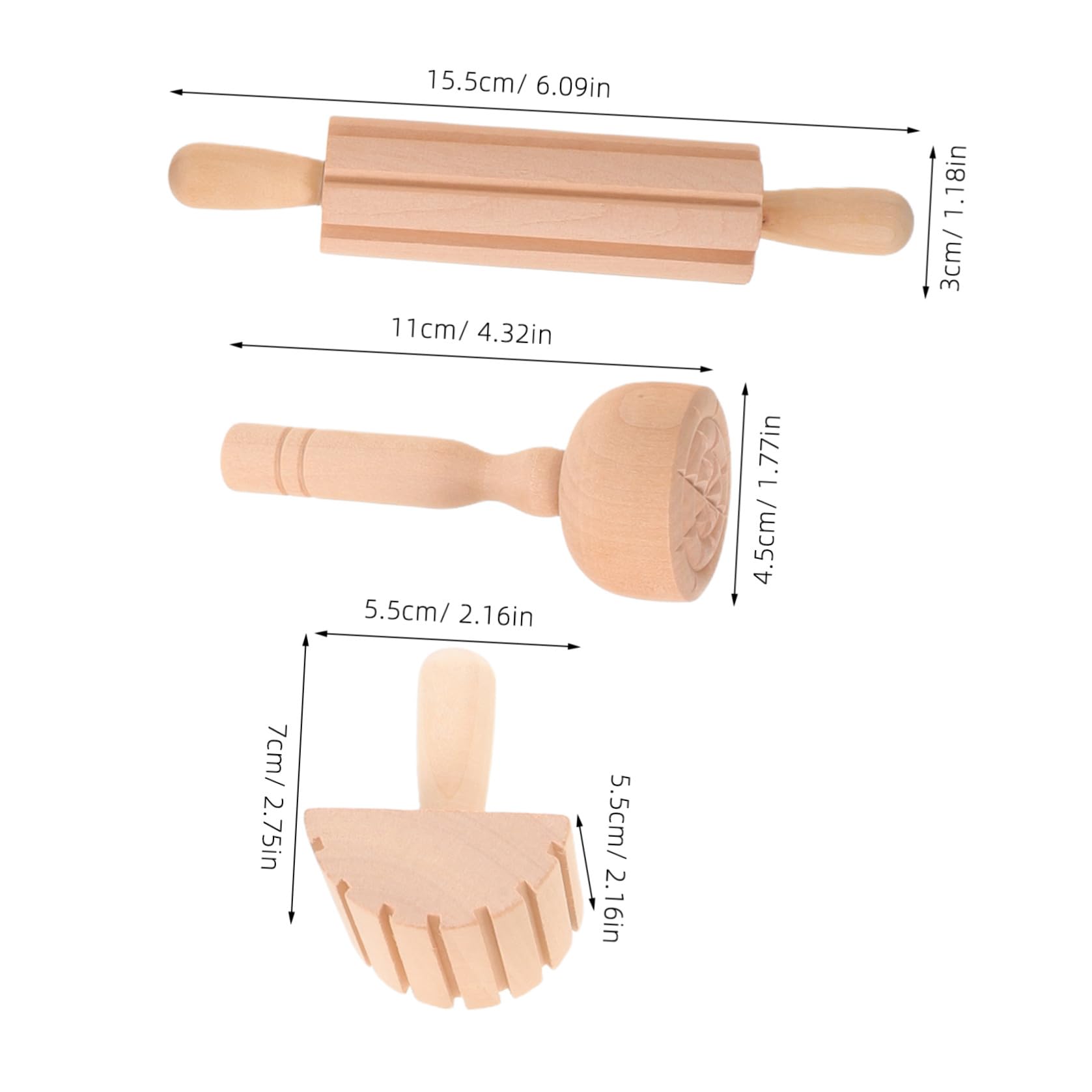 Creativo di Pasta Modellabile per Strumenti in Legno per attività Manuali e Sviluppo della creatività Infantile