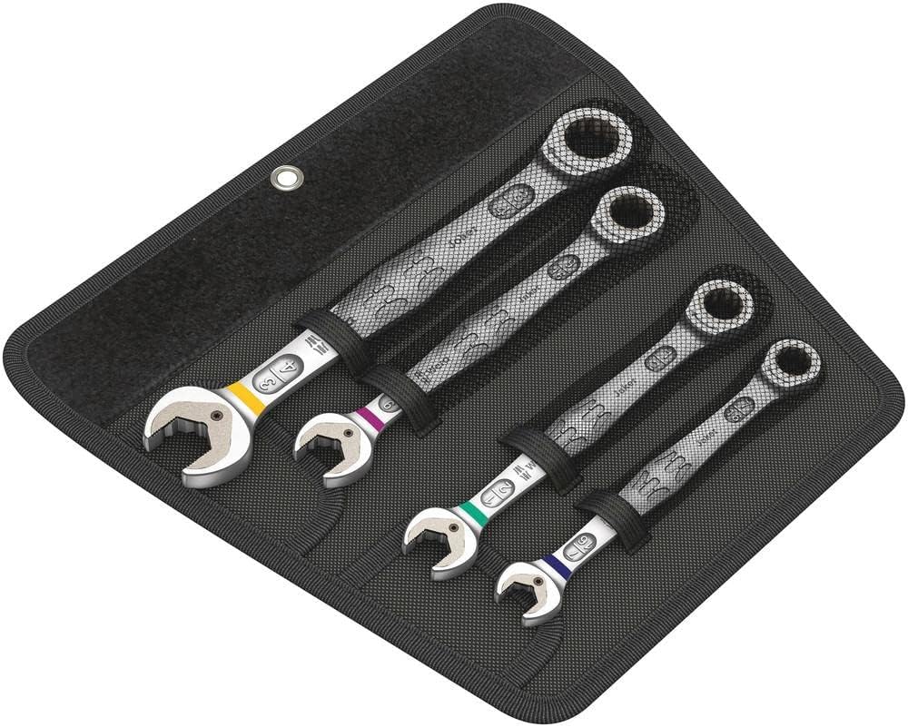 Wera - 4 Pc Joker Comb. Wrench Set (7/16 1/2 9/16 3/4 (5073295001)