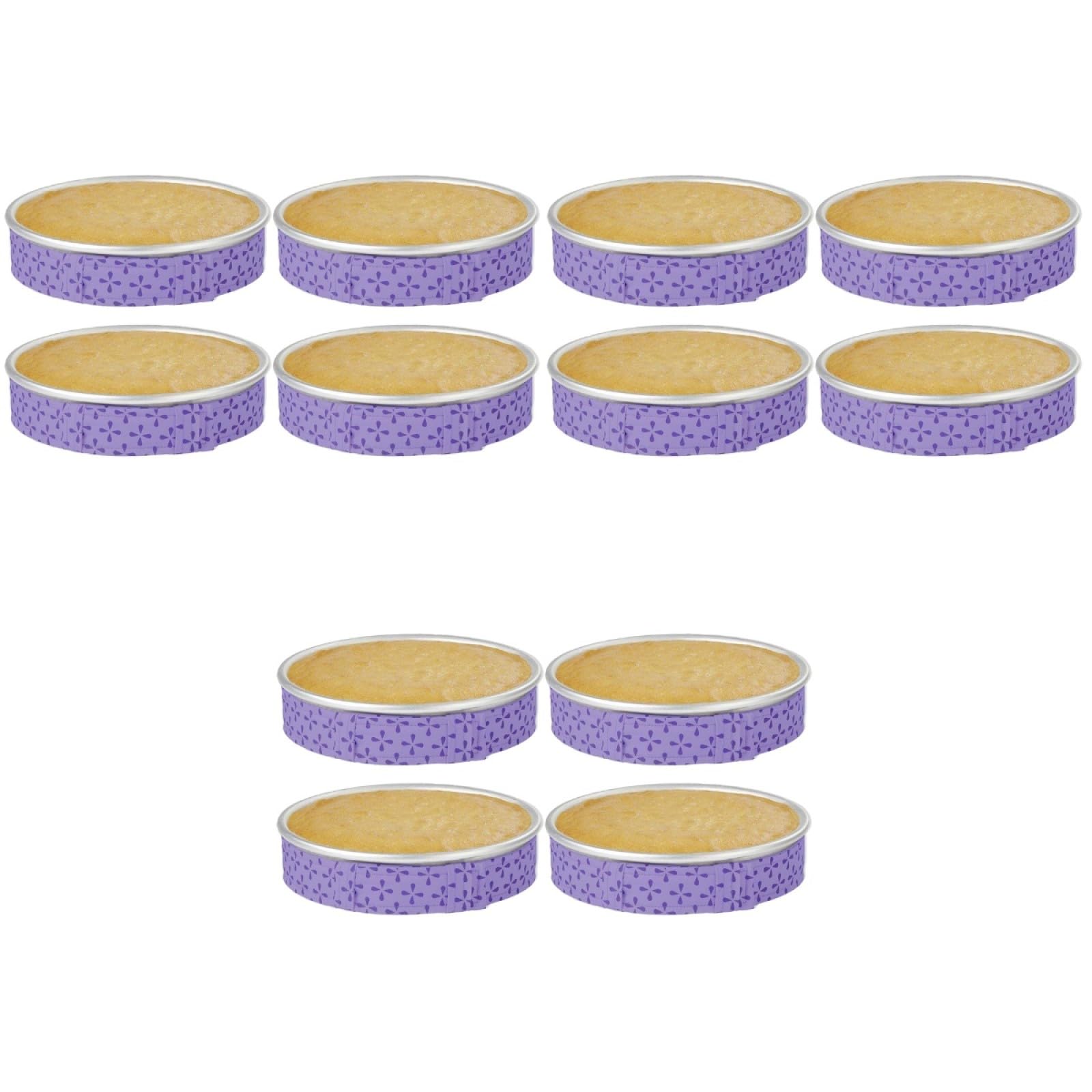 Amosfun 3 Set di Strisce Uniformi per Tortiere Teglie da Forno Strumento di Deformazione 80x3 7 Cm Accessorio Essenziale per Teglie da Forno 4 Pezzi*3
