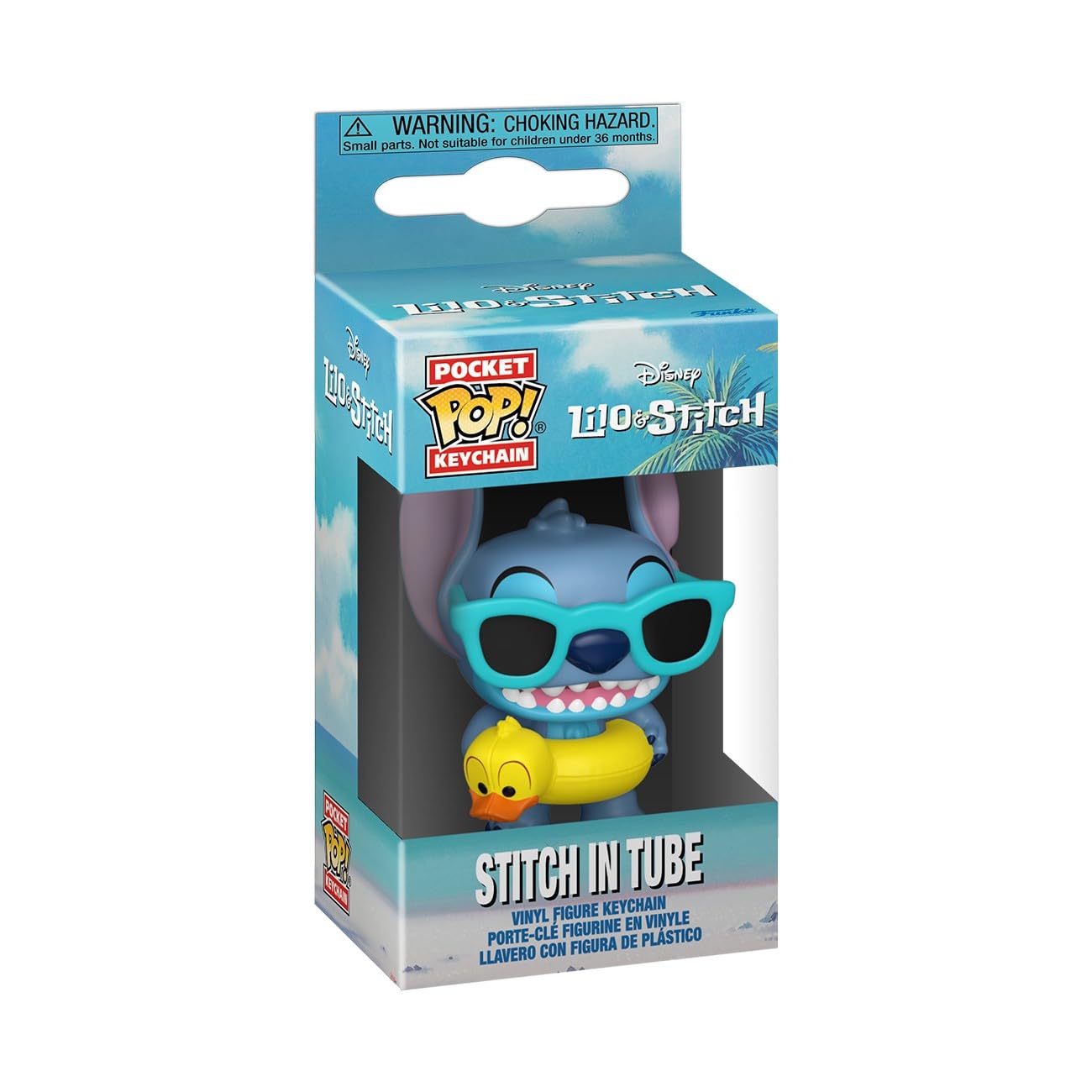 キーホルダー・アクリルキーホルダー Funko Pop! Keychain: - Blue Funko POP! Keychain: Yu-Gi-Oh! - Blue Eyes White Dragon-Eyes Toon