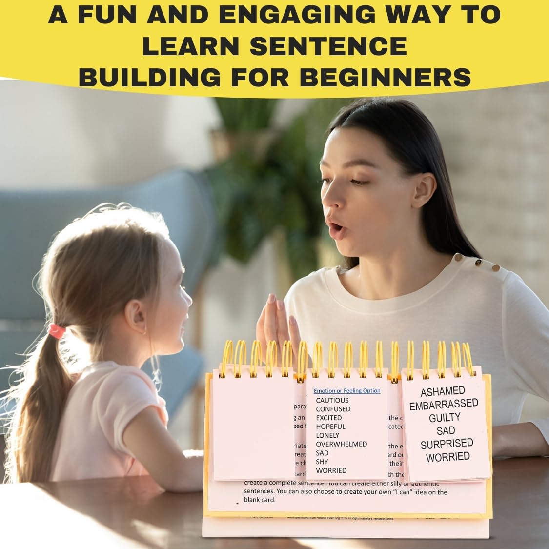 Mad Skillz Sentence Building Cards for Emotional Regulation and Speech Therapy Classroom Must Have to Learn to Read PreK 2nd Grade Phonics Reading Learning Special Education Tool Homeschool Supplies - Image 6