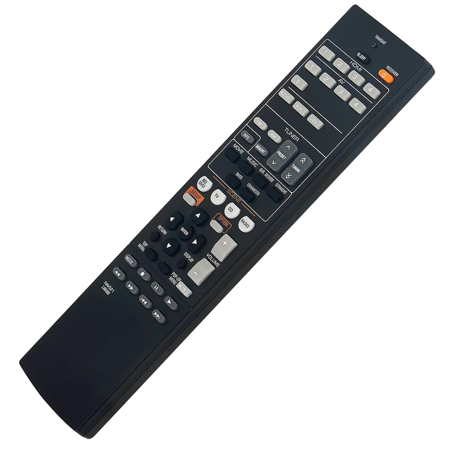Amazon.com: RAV521 Replace Remote Control fit for Yamaha Audio