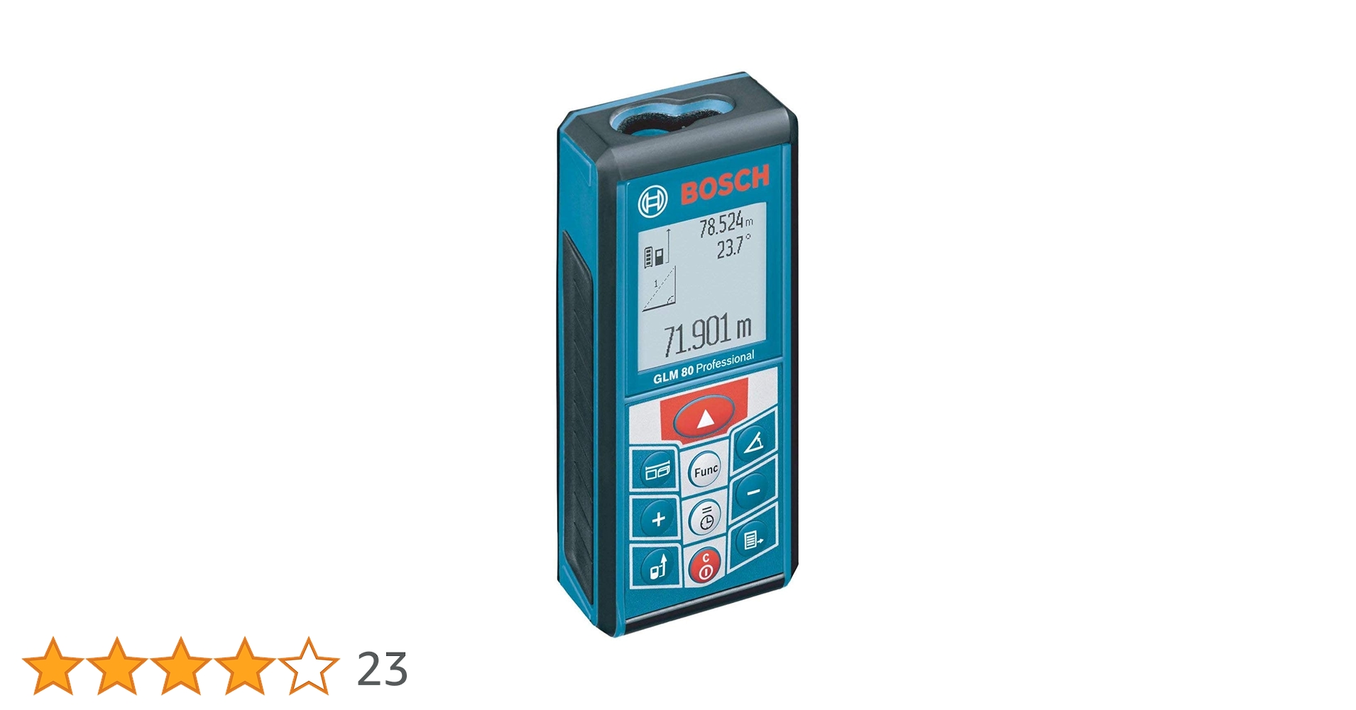 BOSCH ボッシュ レーザー 距離計 GLM80 収納ケース付き BOSCH ボッシュ レーザー 距離計 GLM80 - メルカリ