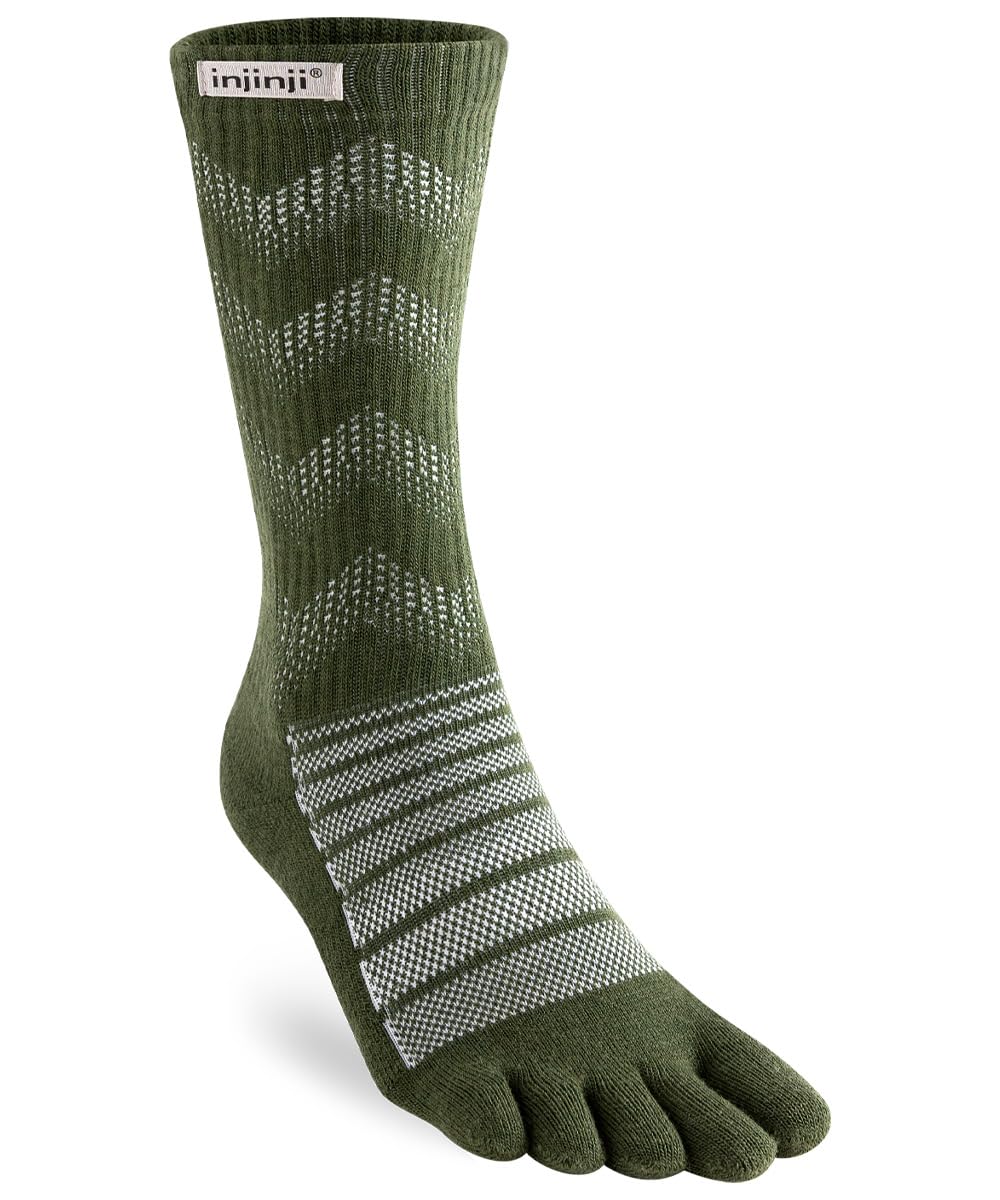 Injinji Outdoor Midweight Crew Wool Socks - AW25