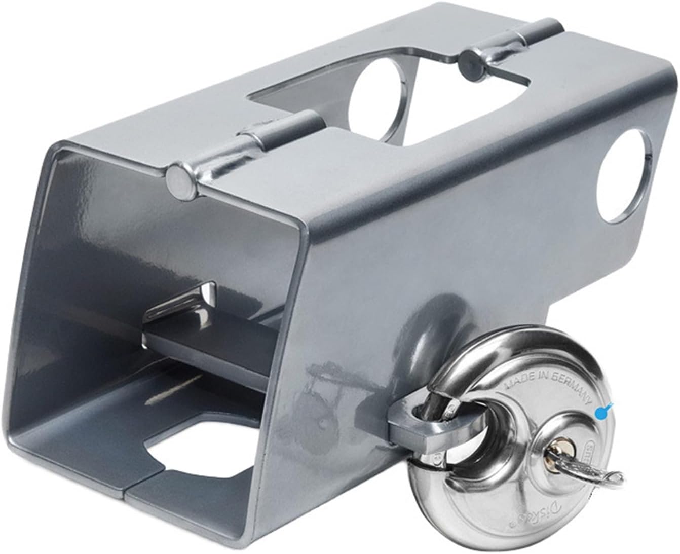 HT1933 Heavy Duty Steel Trailer Hook Lock Rear Arm Bars Condition Hitch for Truck RV Yacht 1Pcs