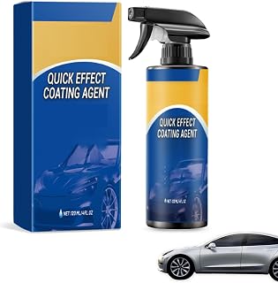 Advanced Car Quick-Acting Coating Agent Spray, Three-in Efficient Protection Fast Coating Spray, Water-Free Car Wax Polishing, Restore the Car's Gloss