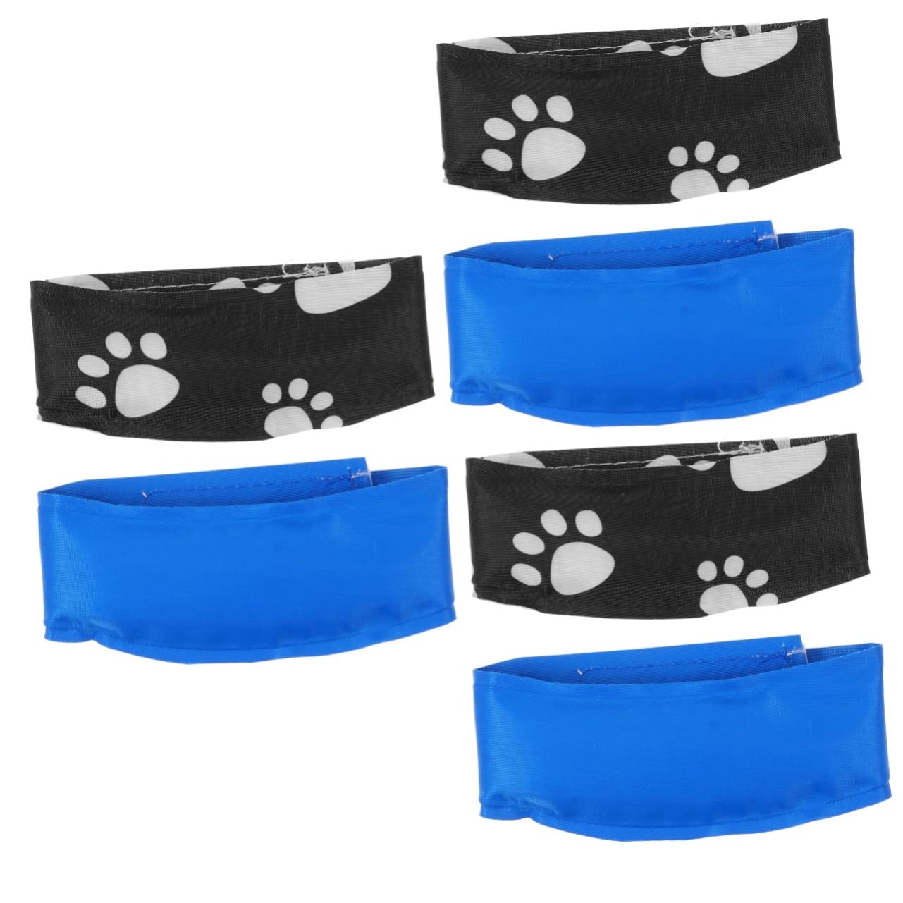 POPETPOP 6stücke Kühlhalsband Für Hunde Sommer-Bandana Mit Selbstkühlendem Material Für Angenehme Frische An Heißen Für Kleine Und Mittelgroße Haustiere