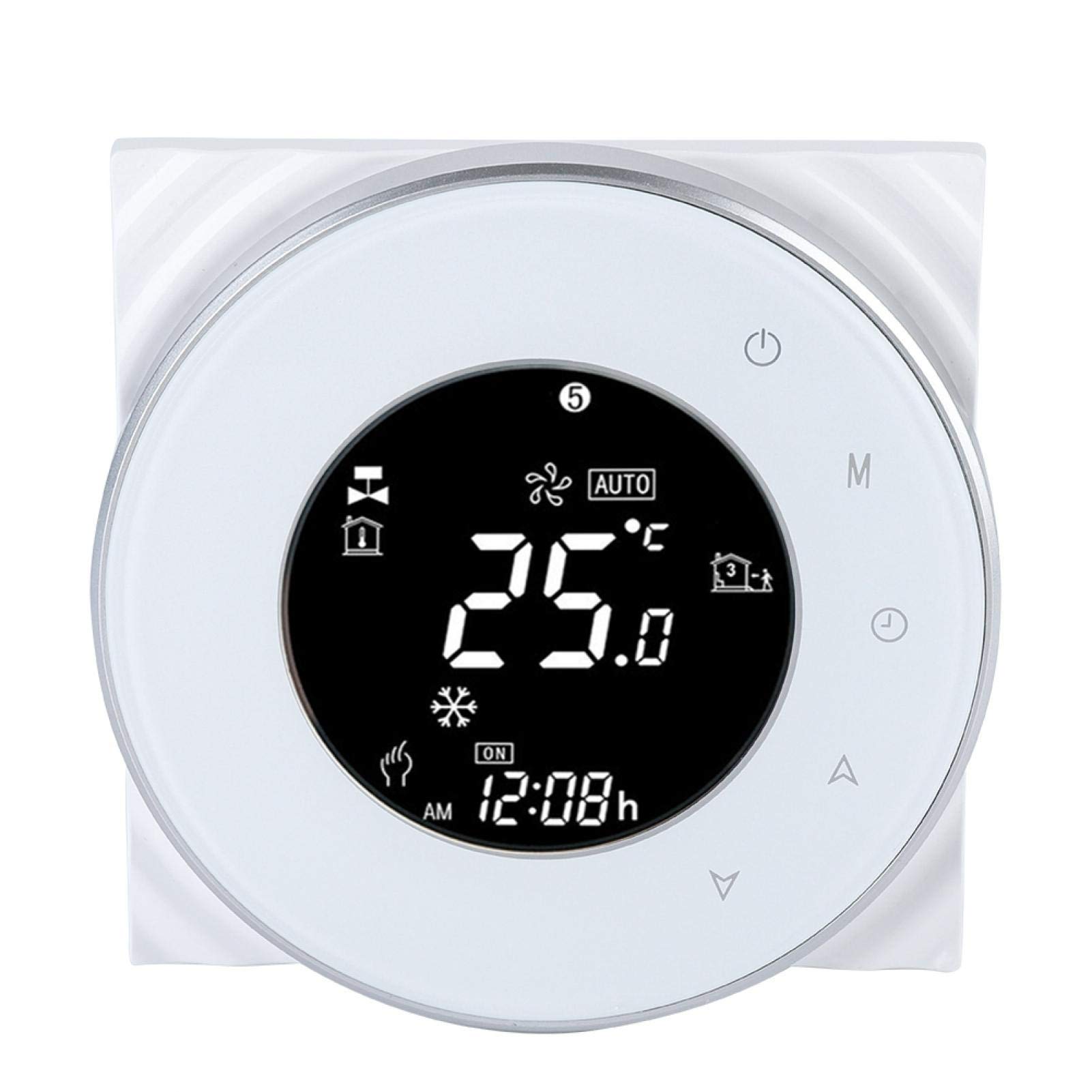 Smart Thermostat, Dual sensor WiFi Thermostat with LCD Touch Screen, Indoor Temperature Controller with Button Lock, Home Thermostat for Electric Floor Heating (B08TWYZTBJ) Amazon Price History, Amazon Price Tracker