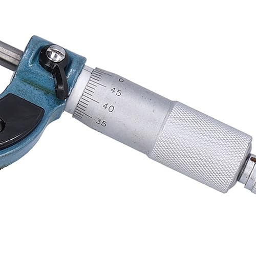 Miniatura 9 de Micrómetro exterior, básculas transparentes, micrómetros de espesor de acero inoxidable portátil, fácil operación duradera para equipos de