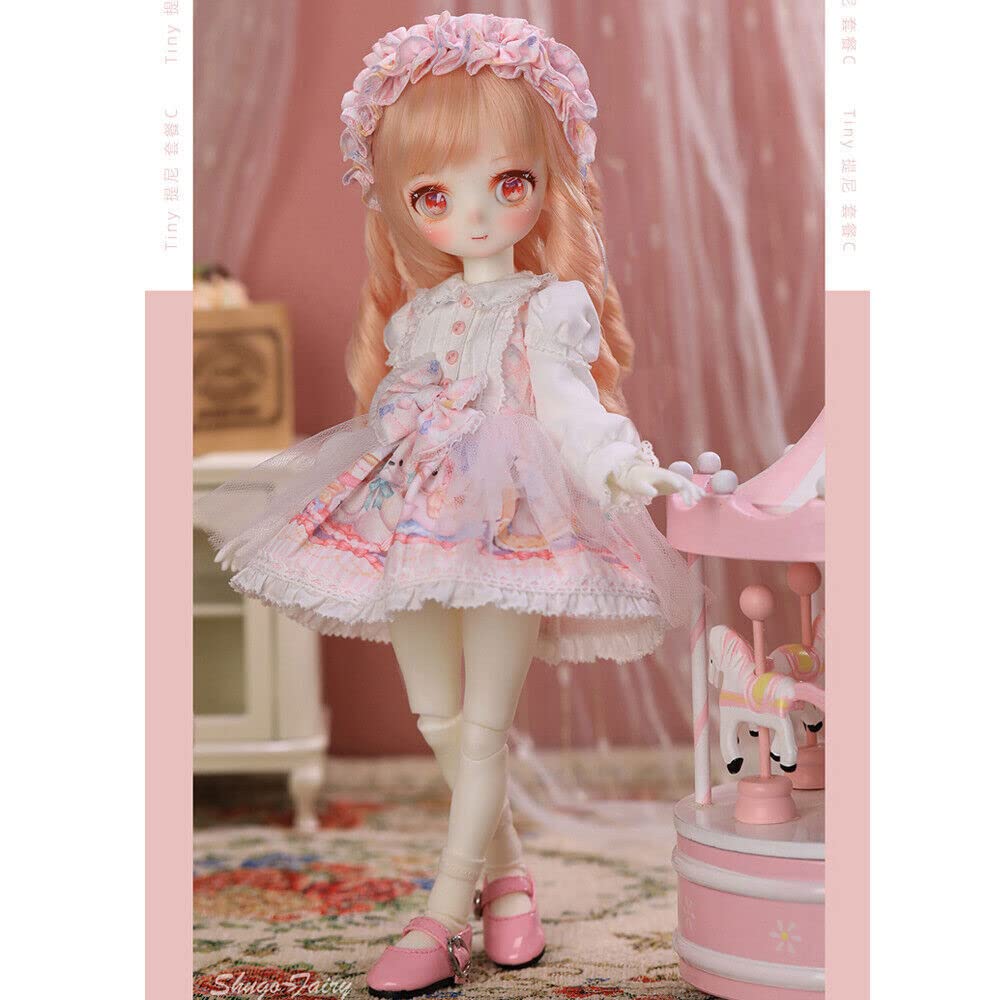 Amazon | KAKAA BJDドール フルセット 1/6 球体関節人形 29cm SD 樹脂