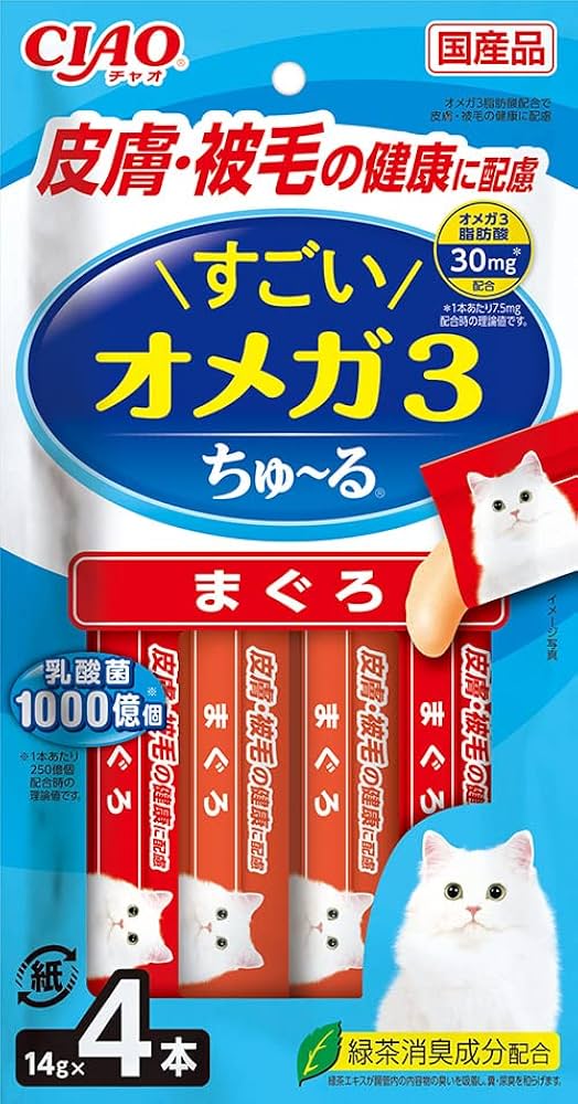【未開封品】チャオちゅーる　猫おやつまとめ売り Amazon.co.jp: チャオ (CIAO) 缶ちゅ~る まぐろ・かつお