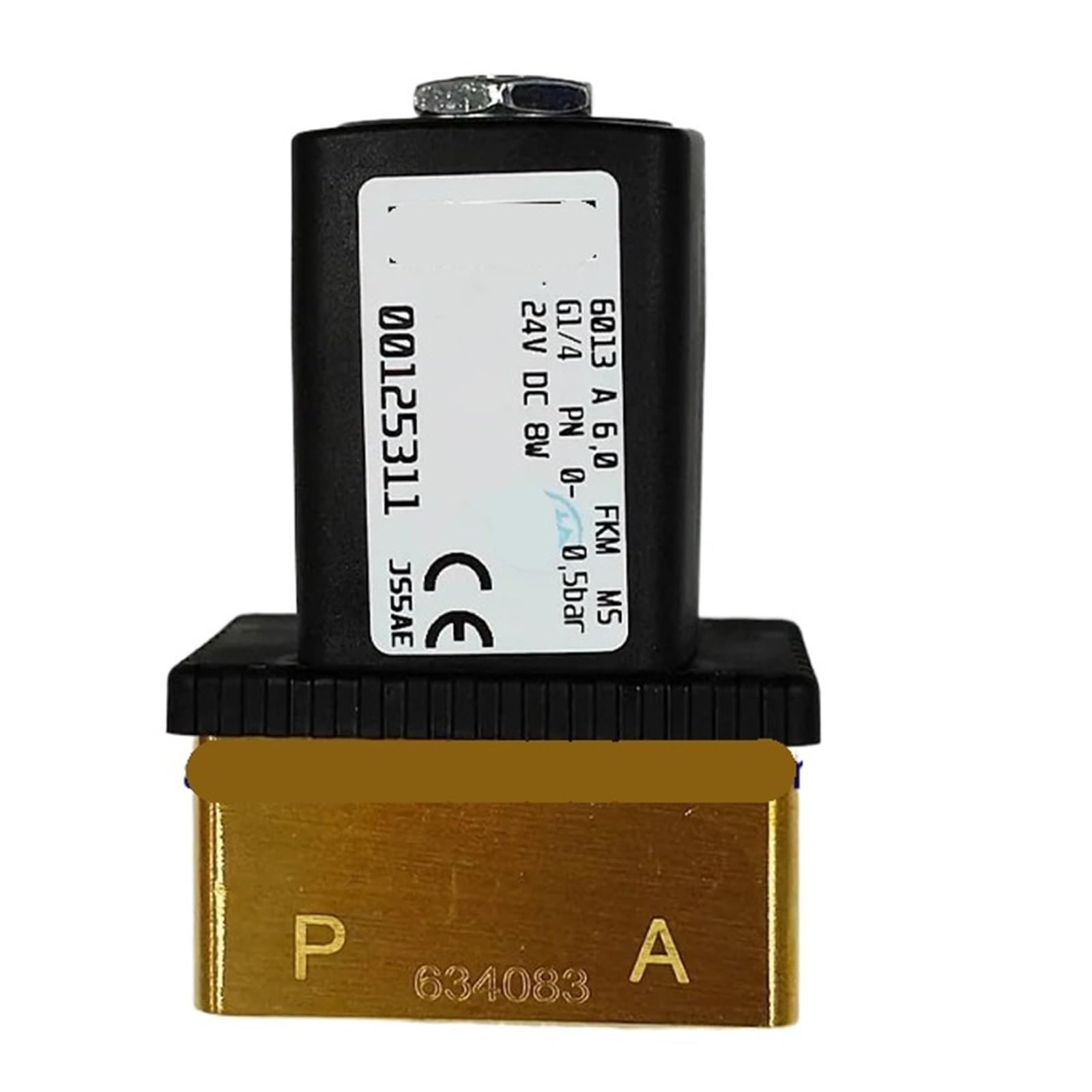 Tpkmvgap One Color Solenoid Valve 6013 A 6.0Fkm G1/4Pn 0-0.5Bar 24Vdc 00125311