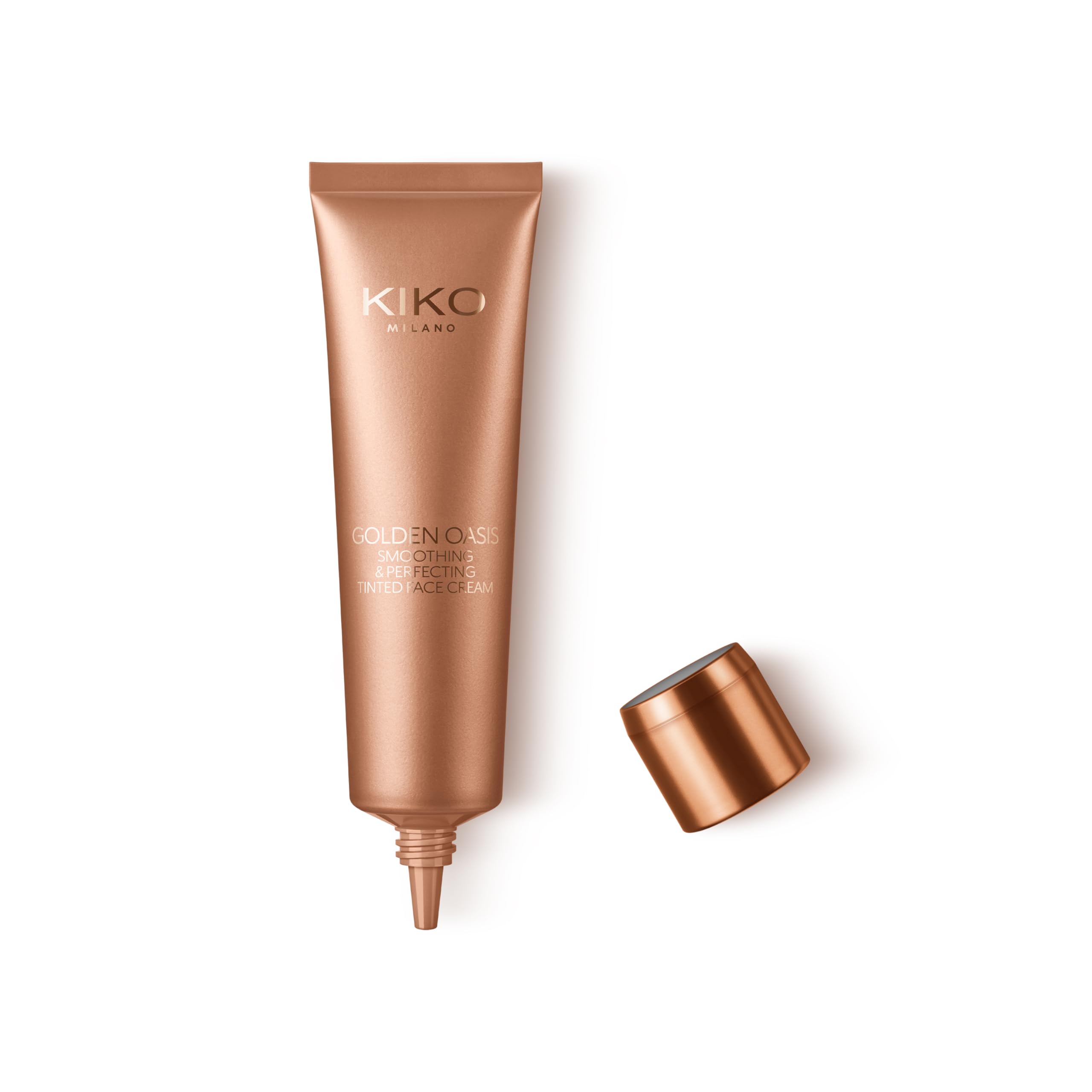 KIKO Milano Golden Oasis Smoothing & Perfecting Tinted Face Cream 01, Tinted, Moisturising Face Cream With A Perfecting Effect