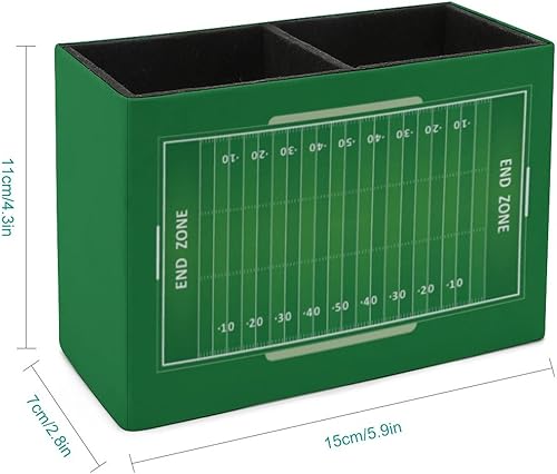 Miniatura 2 de Soporte para lápices de campo de fútbol americano, organizador de papelería, organizador de brochas de maquillaje, contenedor para escritorio,