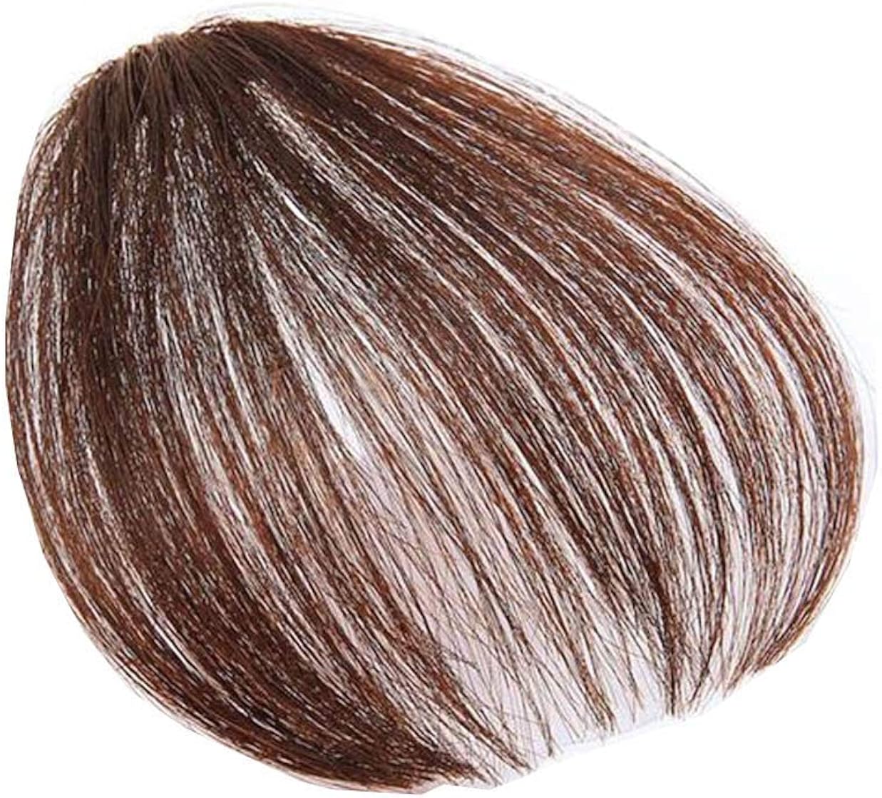 ユリカー 前髪 ウィッグ 100 人毛 リアル ヘアピース 女性用 かつら 薄毛 つむじ付きシースルーバング ポイントウィッグ 自然 全国組立設置無料