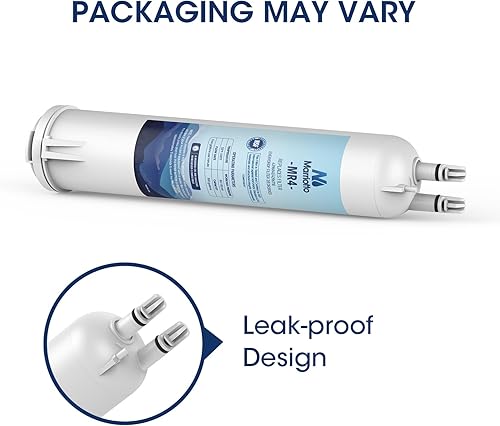 Miniatura 2 de MARRIOTTO Filtro de agua para refrigerador MRW4 compatible con filtro de agua para refrigerador EDR3RXD1, 4396841, 4396710, Filter 3,
