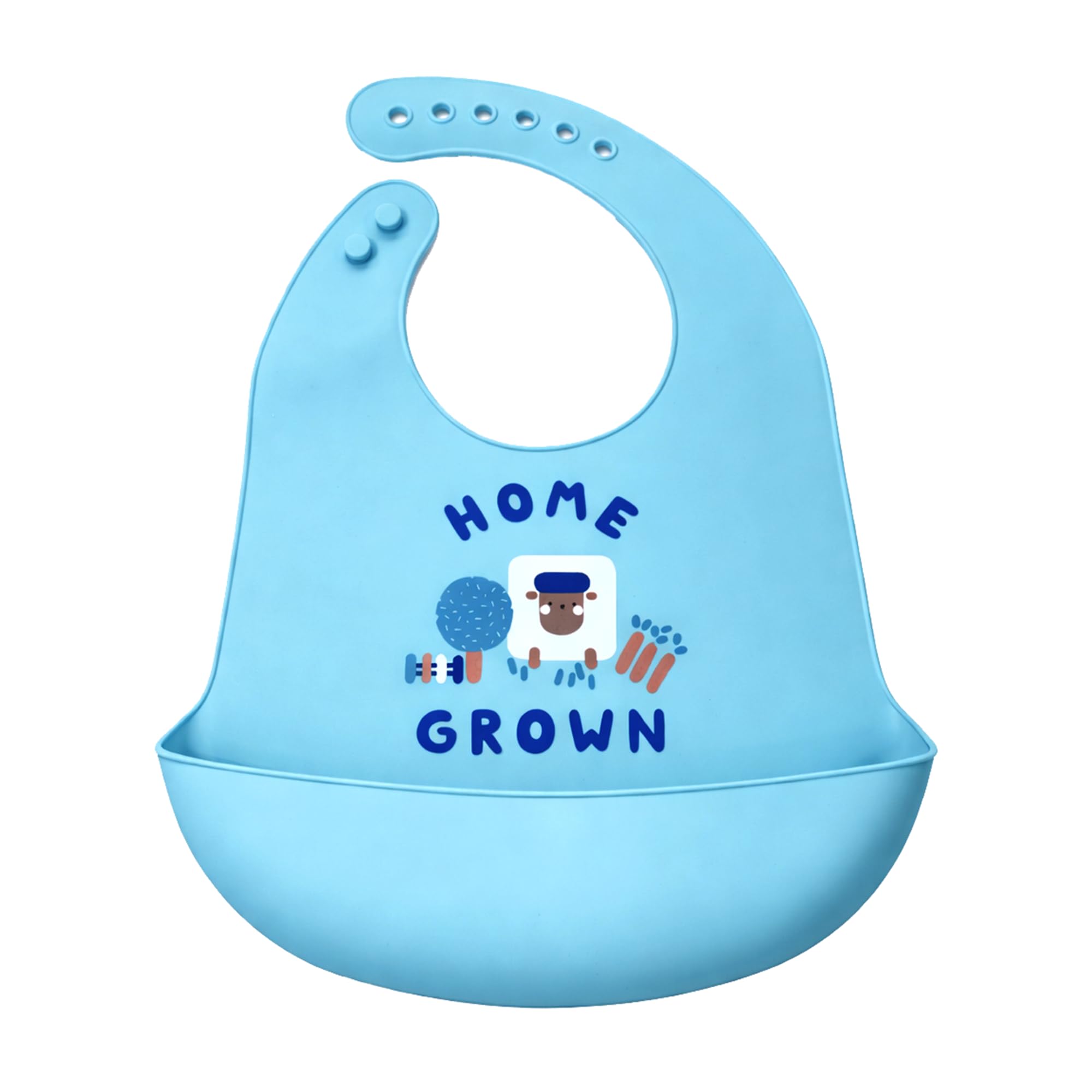 BODYCARE Baby Bibs for Boys & Girls – Pack of 6 | Soft Cotton Waterproof Feeding Bibs |Reusable, Washable, Unisex Infant Bib Set-image-3