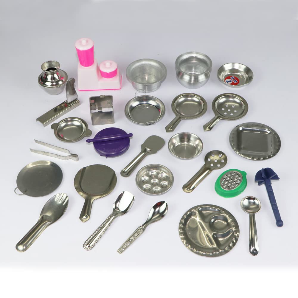 Buy 27 Pieces Miniature Kitchen Set, Mini Kitchen Set for Kids