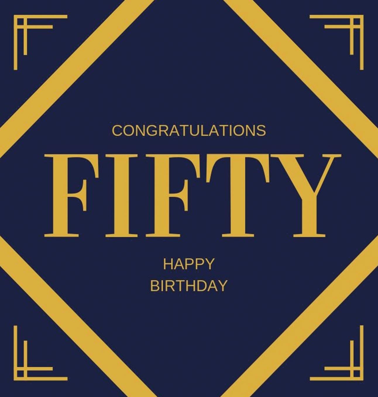 Happy 50th Birthday Guest Book (Hardcover): Happy 50th Birthday Guest book, party and birthday celebrations decor, memory book, fifty birthday, happy ... celebration parties, message log keepsake