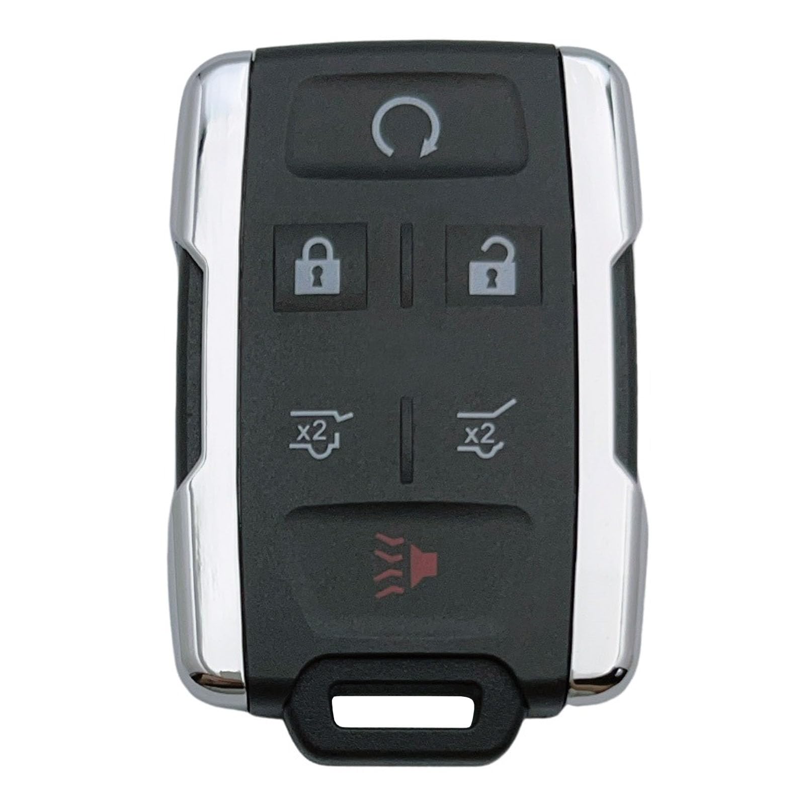 Replacement 2X 6-Button Remote Case Shell For Chevy Tahoe/Suburban