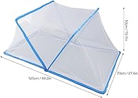 Vista 6 de Tienda de campaña de red, tienda de campaña transparente ligera portátil para bebés en la habitación