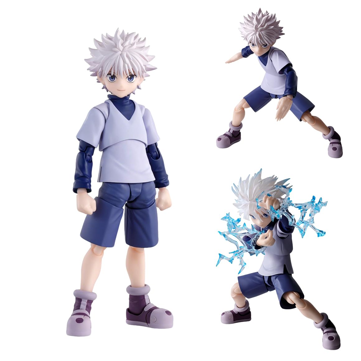 Gon Freecss Figur Killua Zaoldyeck Actionfigur Anime PVC Statue Gon und Killua Modell Anime Dekoration Ornament Manga Sammlerstück Geschenke
