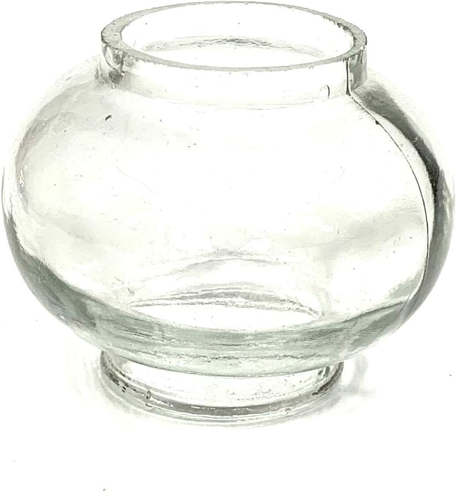 Mosaic Hobby Lamp Clear Blown Glass Base Shade B1 2" opening