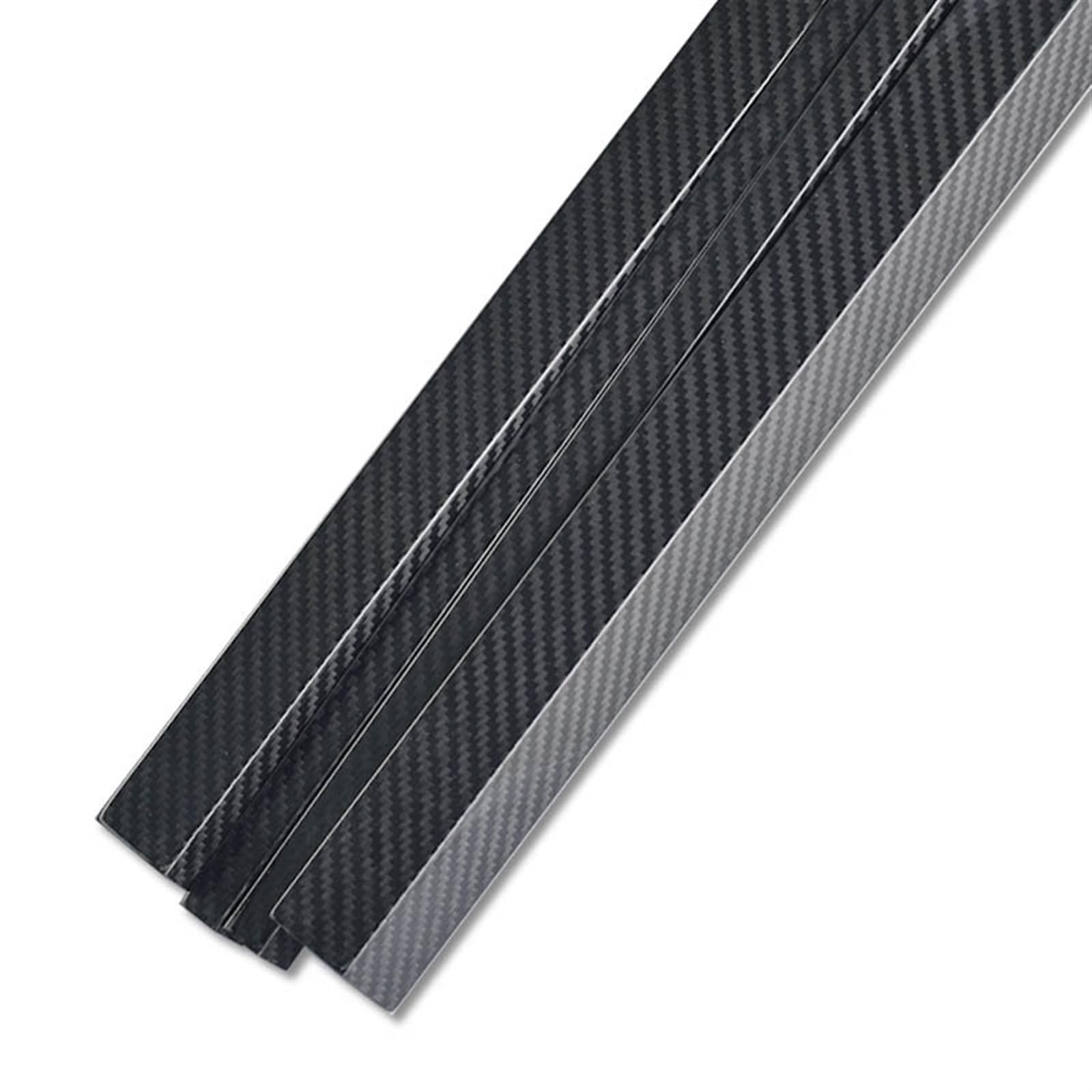 2 Pieces 500MM Length A Grade 3K Full Carbon Fiber Square Tube Painted Glossy Roll Carbon Tube OD: 30mm 32mm 34mm 3K Carbon Fiber Square(32x32x30mm Plain)