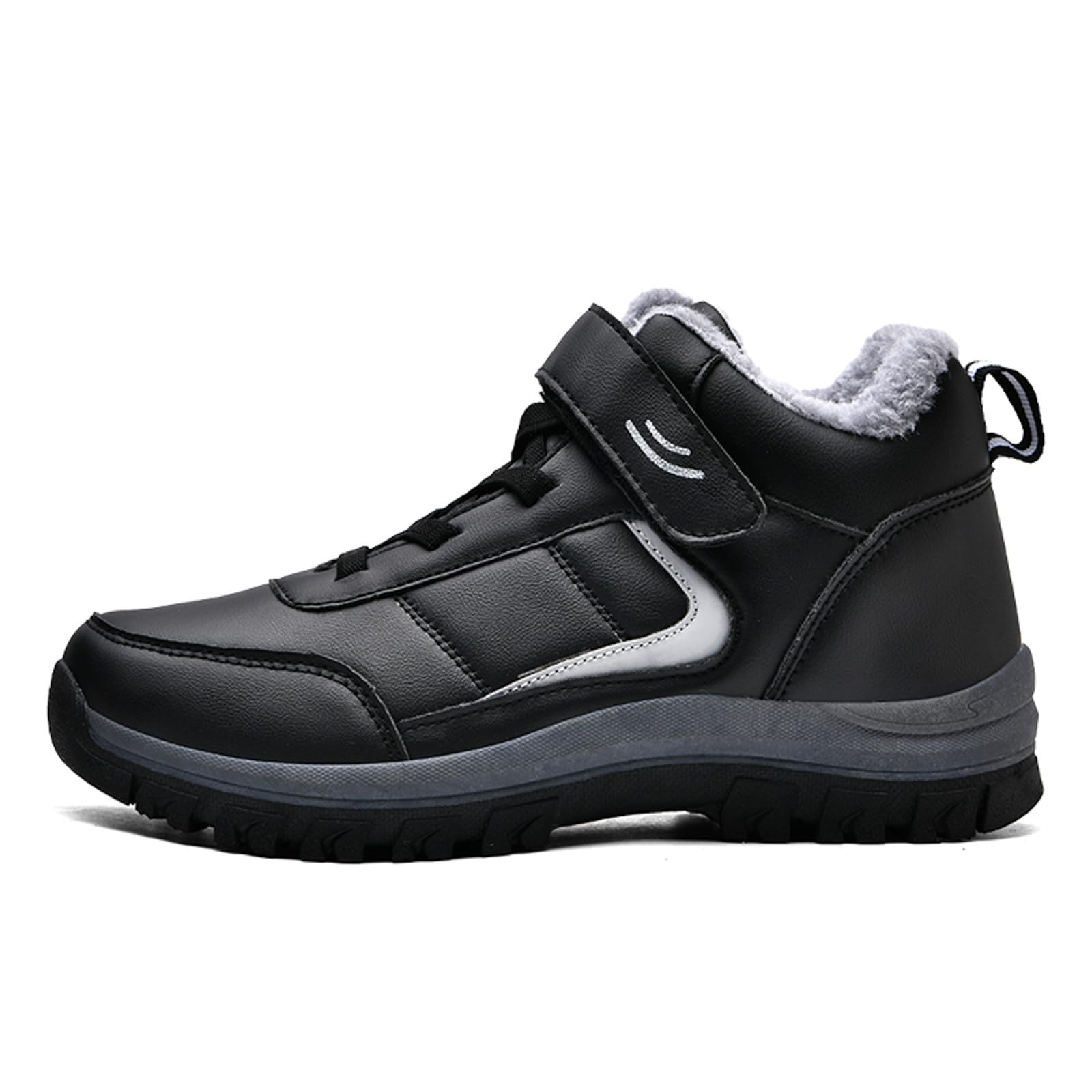 Generisch Stivali da Neve Donna Stivali Invernali Moda Minimalista Stile Coppia ispessito Caldo Confortevole Scarpe Casual All'aperto Ragazza 29