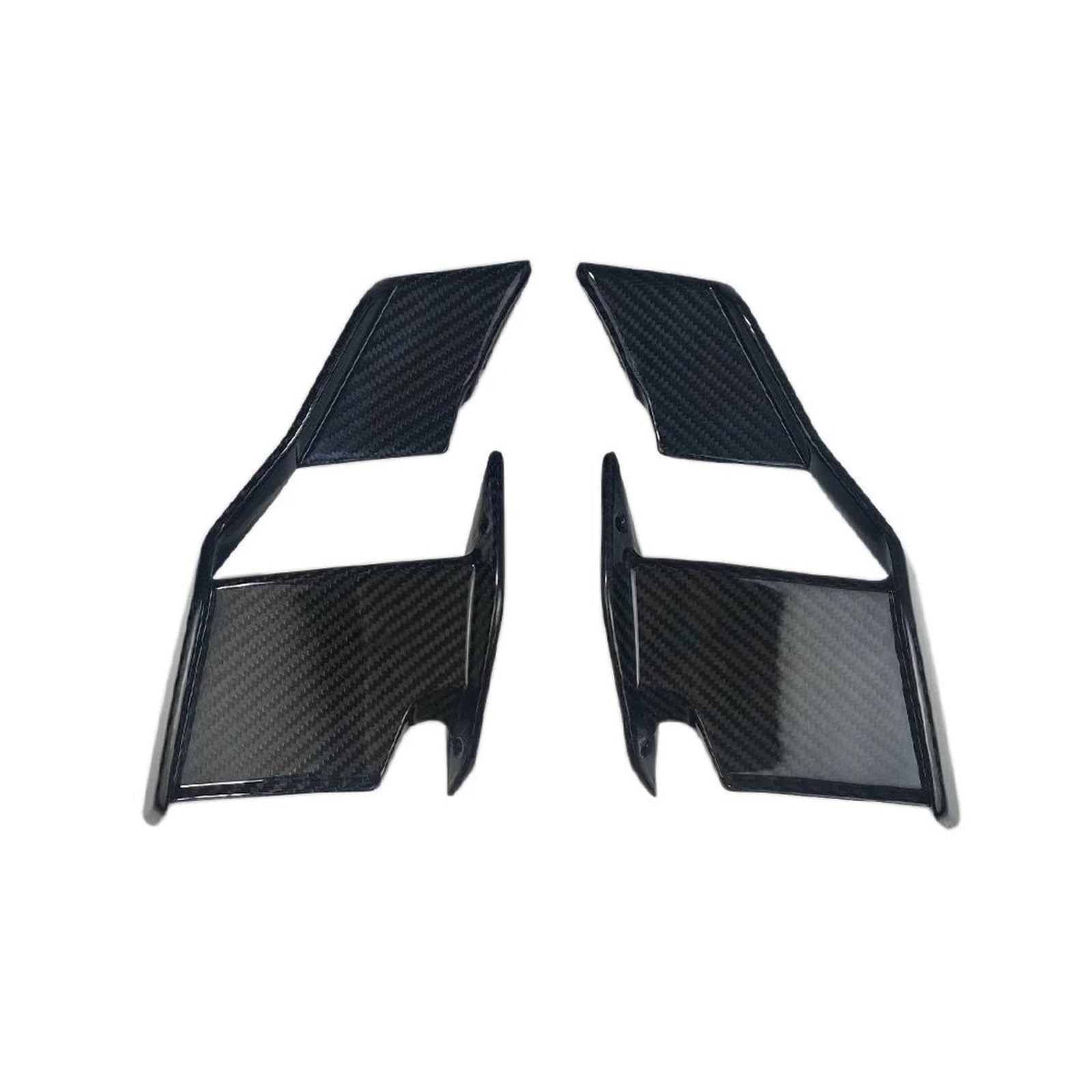 Garosa Carénage De Pare-brise Kit De Carénage Supérieur De Pare-brise Avant Noir De Remplacement