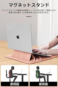 MacBookケース　カバー　青　マグネット　ノートパソコン Amazon.co.jp: TOWOOZ MacBook Air M3 ケース 13インチ 折り畳み