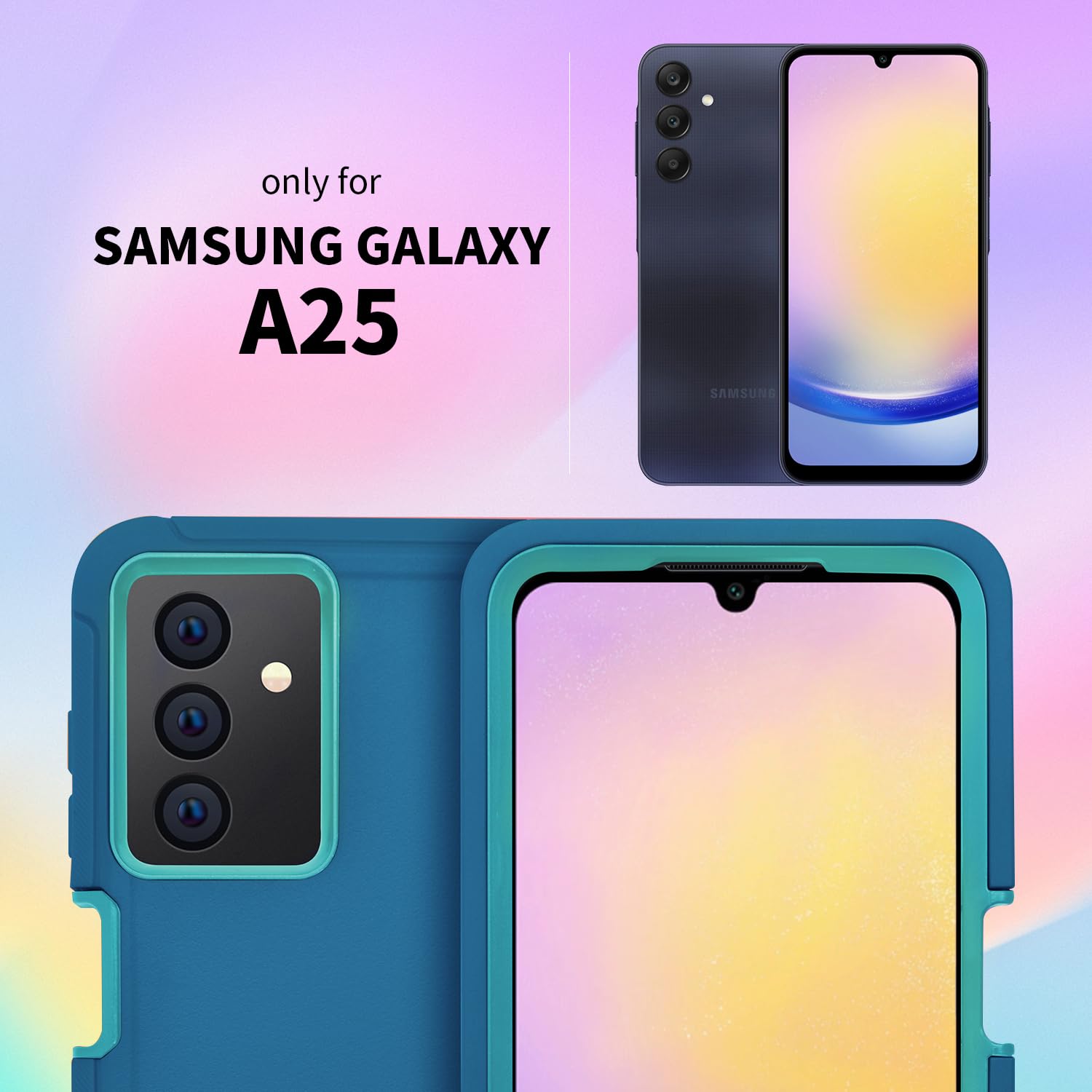 Amazon.co.jp: Samsung Galaxy A25 ケース (6.5インチ) ミリタリー
