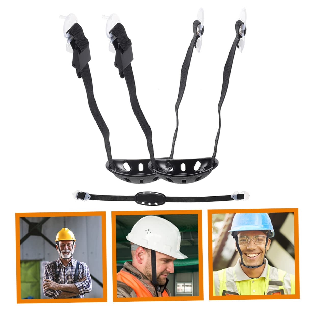 UKCOCO 5 Series Correa Para La Barbilla Del Casco Sudor Correa De La Barbilla Para El Casco Correa De Barbilla Ajustable Para Sombreros Correa De Sombrero Ajustable Poliéster 3 Piezas X 5