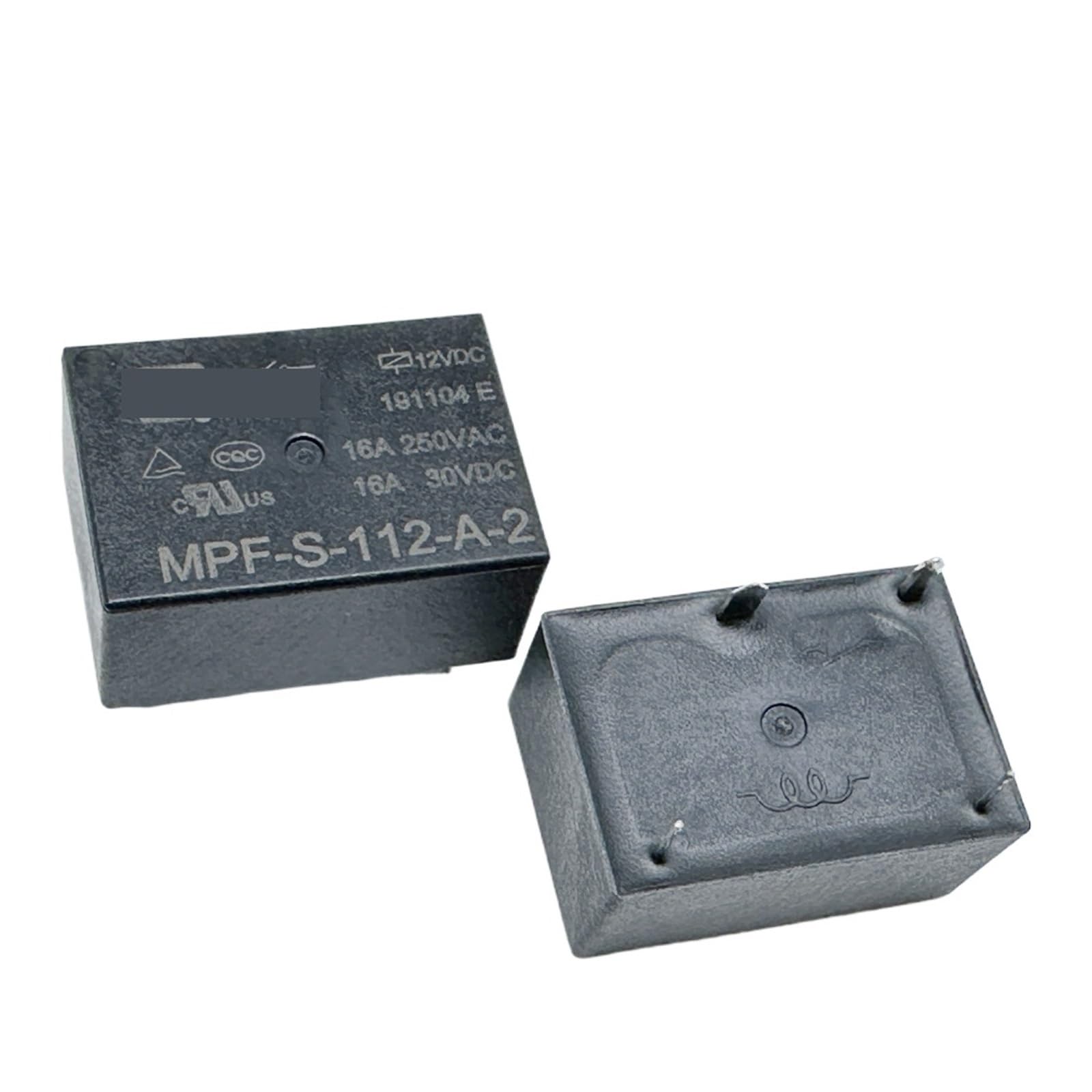 Yzwrwrmktb One Color 1Pc Mpf-S-112-A-2 12V (7520A-24V-16A) Relay 4Pins