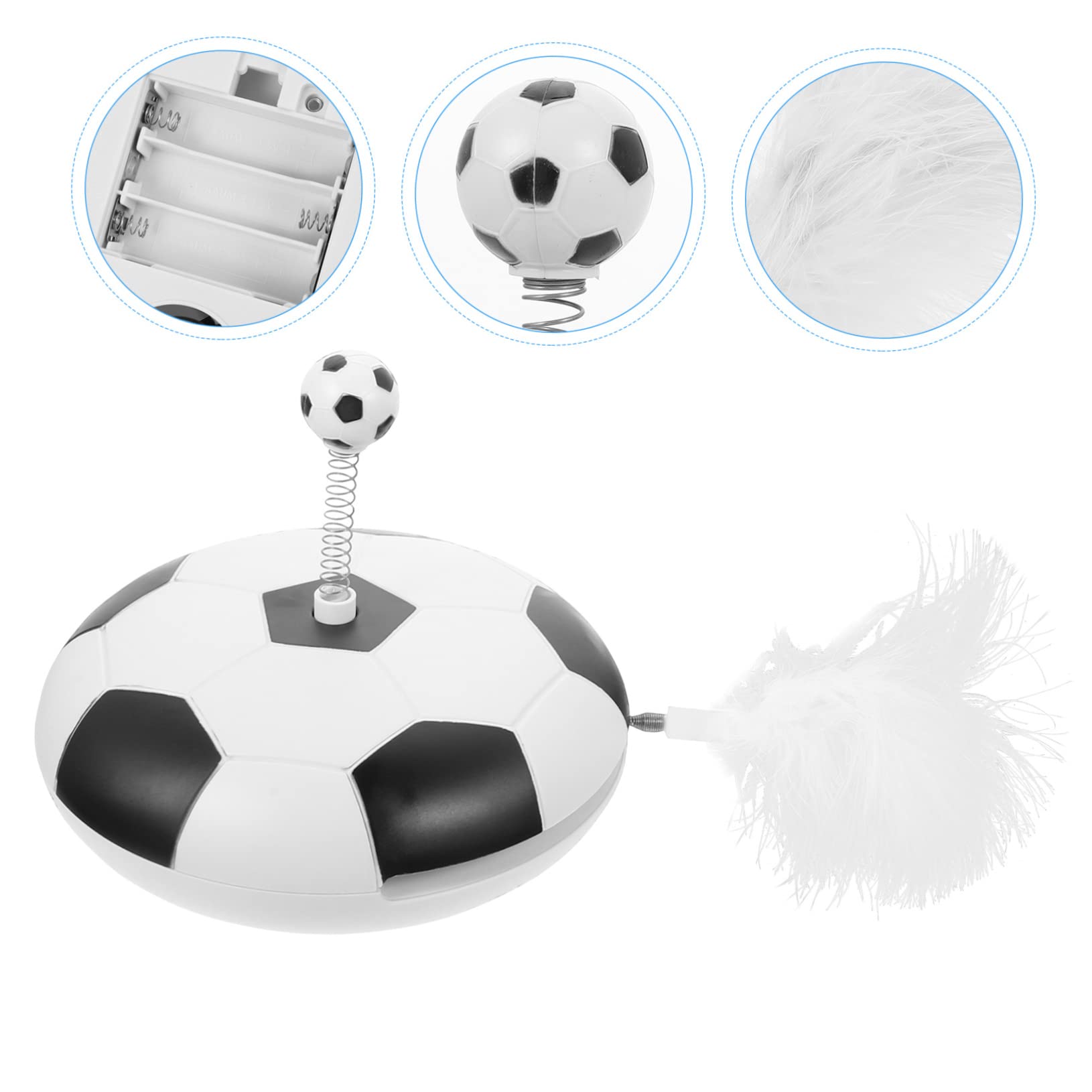 COLLBATH Jouet Automatique pour Chaton Jouet Interactif Anti-Stress Intérieur pour Chat Domestique