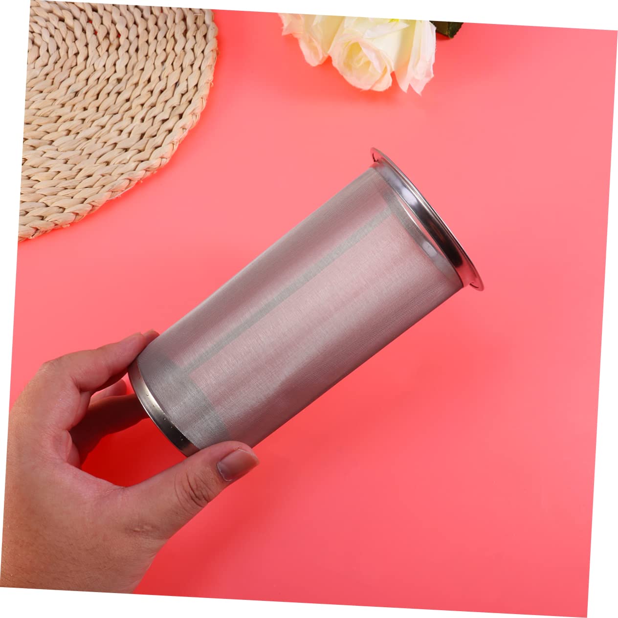 PRETYZOOM Colador De Acero Inoxidable De 3 Piezas Para Café Té Malla Fina Fácil De Limpiar.
