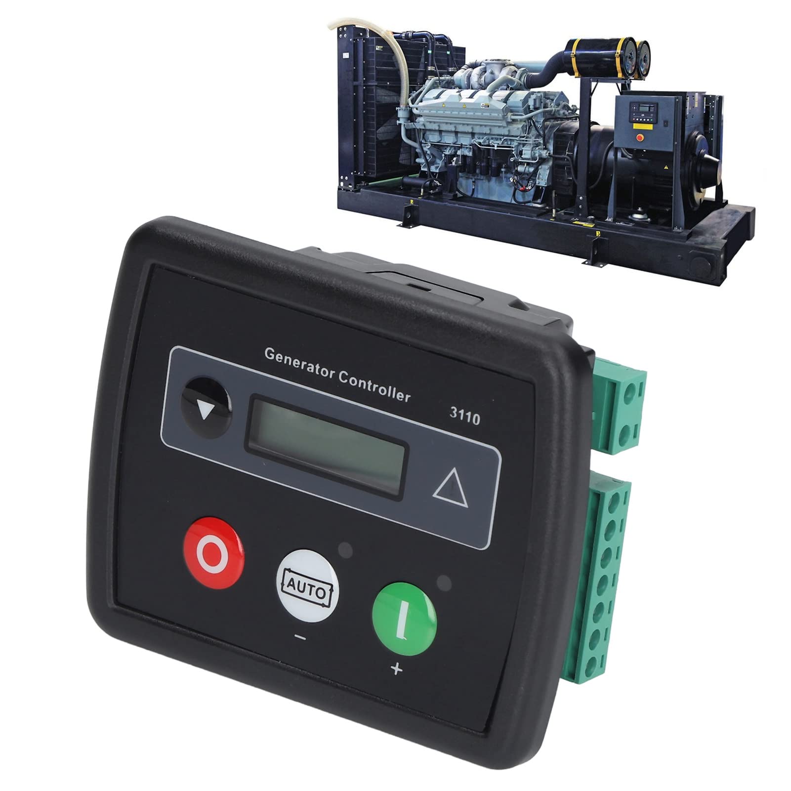 Kontroler Generatora DSE3110 Kontroler Agregatu Prądotwórczego Moduł Automatycznego Sterownika Rozruchu Generatora Elektroniczny Sterownik Generatora Silnika Benzynowego Sterowanie Mikrokomputerem Wyś
